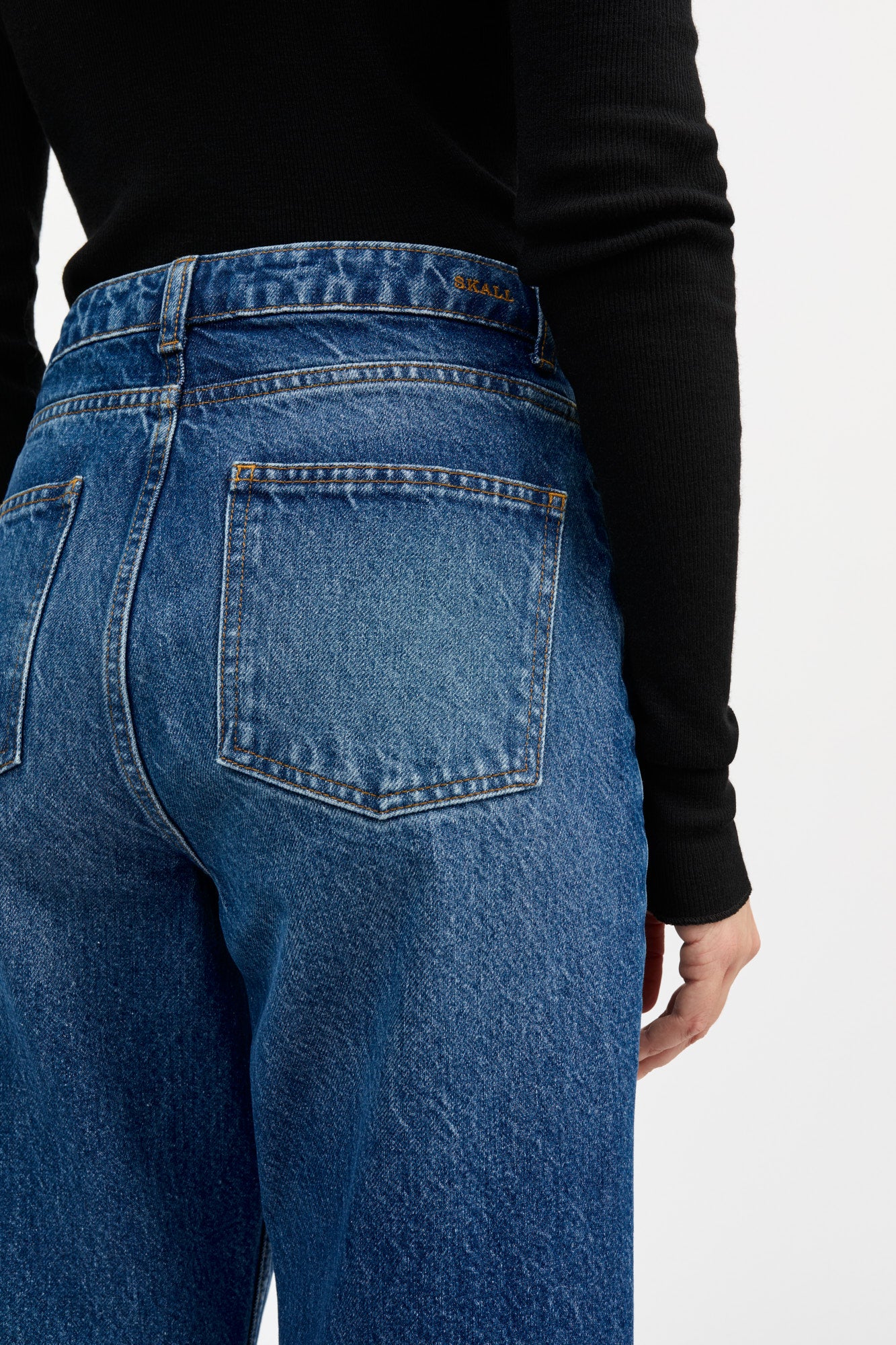 Skall Studio Allison cropped jeans Jeans Vintage washed blue
